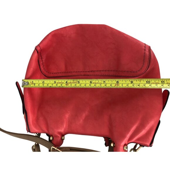 Simply Noelle Coral Crossbody Bag Dual Handles & Adjustable Strap Faux Leather - Picture 10 of 10